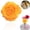 T, variant on Under $3 Artificial Rose Head Curly Anna Rose Head Cloth For Diy Wreath Craft Base Wedding Bouquet Accent (I) (1Pc)