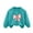 A-Sky Blue, variant on Wyobmus Graphic Sweatshirt for Little Girls Western Style Tie Dye Crewneck Pullover Baby Girls Bowknot Printed Long Sleeved Base Shirt Casual Top A-Black