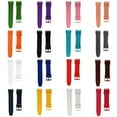 thumbnail image 1 of facefd Silicone Watch Bands Watch Straps Replacement Rubber Wrist Band Navy Blue, 1 of 9