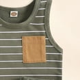 thumbnail image 5 of TOWED22 Toddler Baby Boy Summer Shorts Set Sleeveless Graphic Tank Top Casual Shorts 2-Piece Outfit AG,0-6 M, 5 of 6