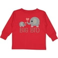 thumbnail image 3 of Inktastic Big Bro Boys Elephant Brother Announcement Boys Long Sleeve Toddler T-Shirt, 3 of 5