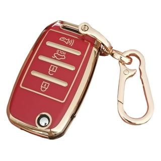 Sonew 3 Bouton Voiture Télécommande Flip Key Fob Housse de Protection Coque  pour KIA Soul 2012 2013, Étui à Clé, Étui à Clé 
