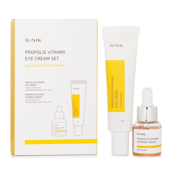Set de crema para ojos iUnik Propolis Vitamin con crema de 30 ml y sérum de 15 ml