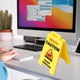 thumbnail image 6 of Jubilant  Funny Desk Decor Office Desk Sign Gag Gift Caution Overstimulated Desk Sign Funny Office Decor Gag Gift for Coworkers for Workspaces for Teammates, 6 of 8