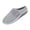 Grey, variant on Women Air Cushion Slip on Walking Shoes Orthopedic Breathable Slippers with Arch Support Comfortable Memory Foam Slides Pink Size 7