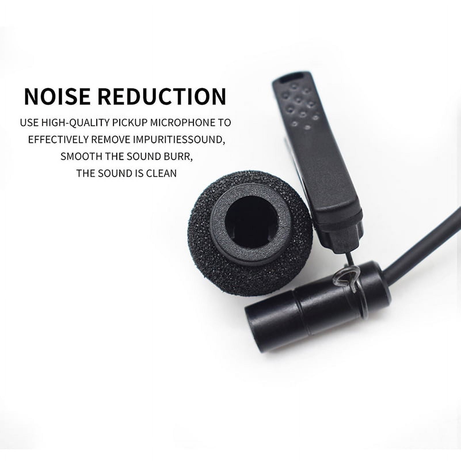 Omnidirectional Lavalier Condenser Microphone Compatible for RODE Wireless GO 2.4G Wireless System