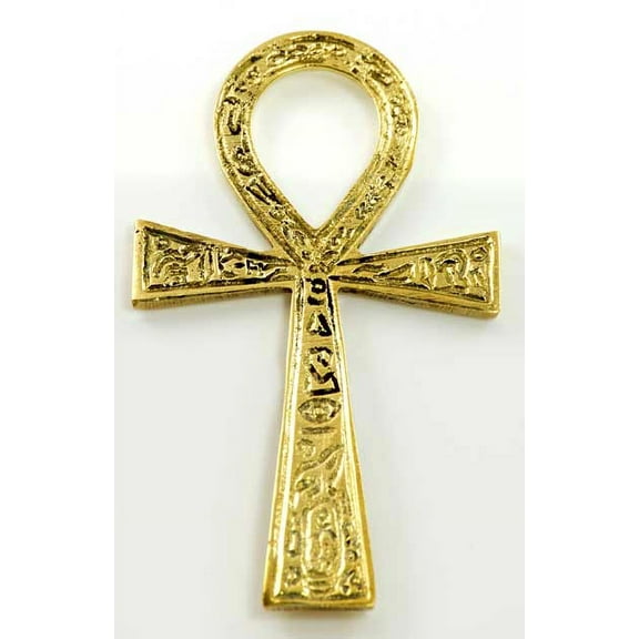 Ankh brass 2 3/8" x4 "