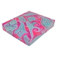 thumbnail image 6 of Arkwright Makeup Removal Cloth Set with Travel Bag in Decorative Gift Box, 5-Cloths, 1 Bag, Soft Coral Fleece Microfiber, 7x16, Paisley Design, 6 of 8