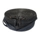 thumbnail image 2 of Bolso de ratán redondo, estilo bohemio, elegante, informal, de mimbre, tejido a mano, para vacaciones, 2 of 9