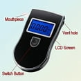 thumbnail image 2 of CHOK Professional Police Digital Breath Alcohol Tester Breathalyzer with LCD Screen Black, 2 of 4