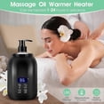 thumbnail image 2 of New Massage Oil Warmer, Electric Massage Oil Digital Warmer with 1 Oil Bottle, Portable Lotion Warmer Instant Essential Oil Warme, 2 of 5