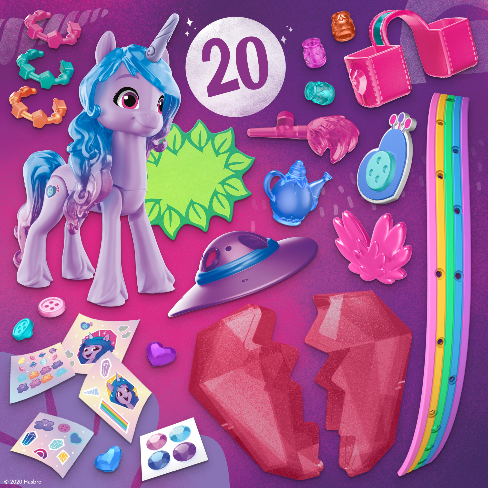 My Little Pony: A New Generation&nbsp;Movie Crystal Adventure Izzy Moonbow - image 4 of 9