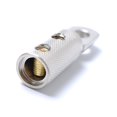 thumbnail image 2 of Kenally 1 par de acopladores de cable de aleación de zinc redondos Conectores a tope de terminal Tornillo de unión de calibre 4GA AWG para la Automoción decorativa y accesorios Kenally VI007041-00, 2 of 4