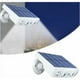 thumbnail image 1 of Potente luz solar con sensor de movimiento para exteriores, resistente al agua, para jardín, camino, calle, luz LED de pared (carcasa blanca, luz blanca), 1 of 5