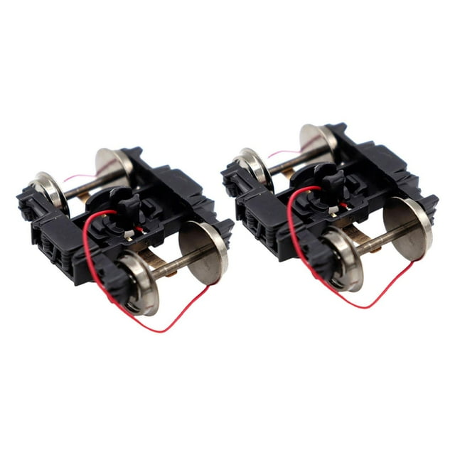 2pcs Ho Escala 1:87 Modelo De Rodillos De Tren De Tren Diy Para La Escala De Ferrocarril Ho