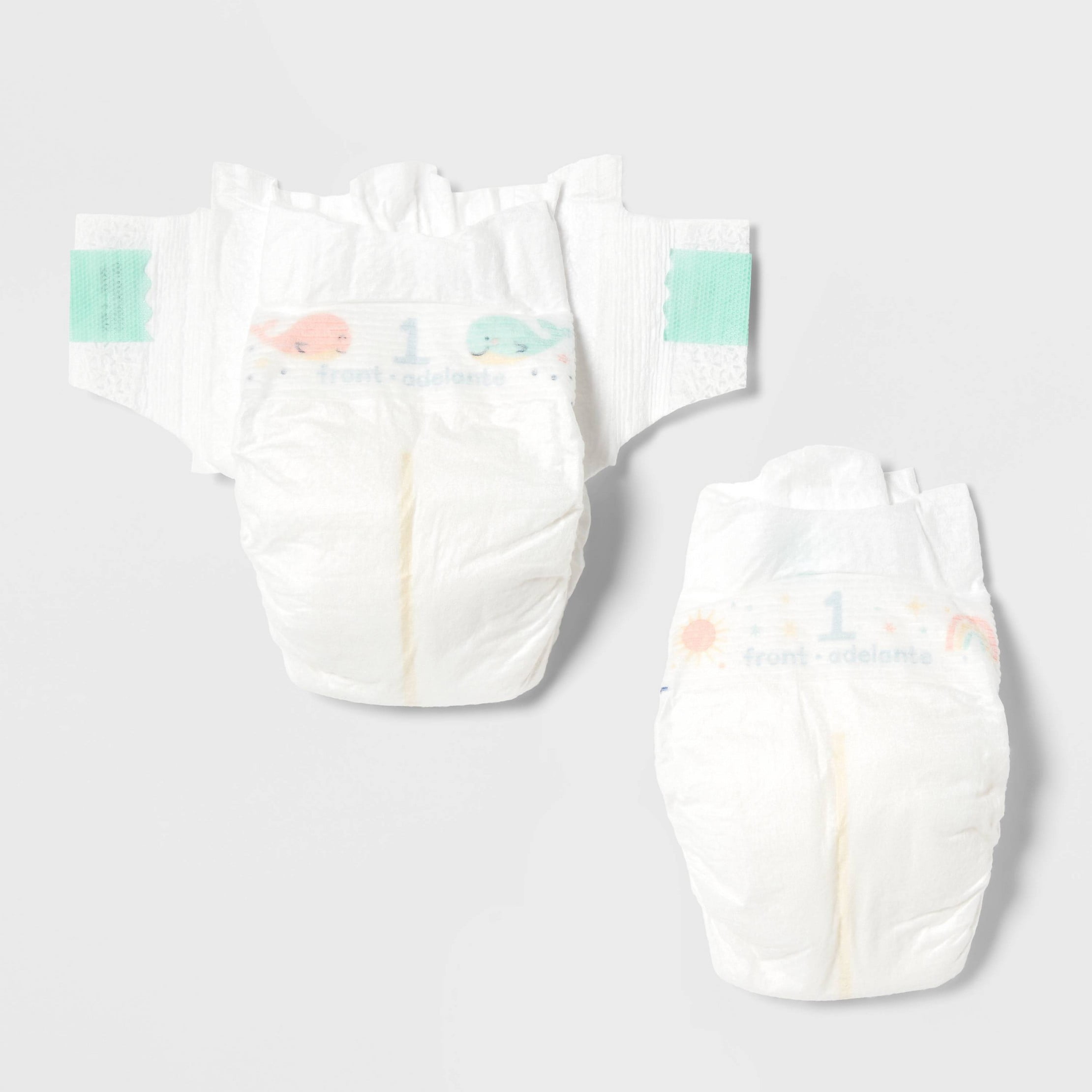 Disposable Diapers - Size 1 - 168ct
