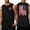 #01 Black, variant on 4th Of July Tank Tops for Men Crew Neck Sleeveless Stars and Stripes Print Casual Celebration Tunics Lightweight Summer Daily Tops ,M,#01 Black