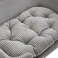thumbnail image 5 of Christopher Knight Home Small Dog Bed with Corduroy Cushion & Solid Wood Legs, 30" x 22", Grey, 5 of 8