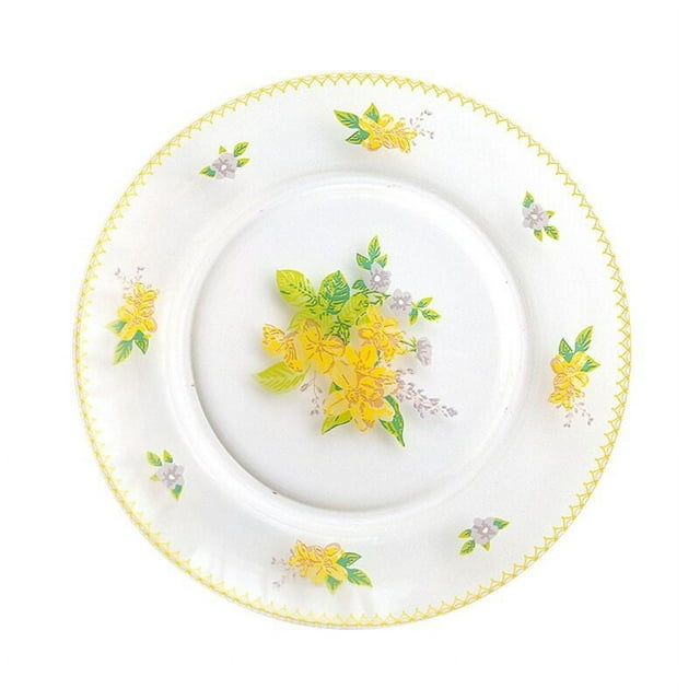 Small Nordic Freesia Glass Plate Lunch Salad Dishes Cake Plate Snack Tray Baking Bowl Tableware Kitchen Tools