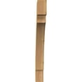thumbnail image 2 of 3 1/2"W x 30"D x 34"H Merced Smooth Knee Brace, Western Red Cedar, 2 of 4