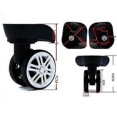 thumbnail image 1 of 1 Pair A09 A57 Trolley Case Luggage Wheels No Noise Luggage Swivel Left & Right Silent Wheels DIY Suitcase Replacement Parts, 1 of 4
