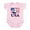 Petal Pink, variant on CafePress - USA Soccer Infant Bodysuit - Baby Light Bodysuit, Size Newborn - 24 Months