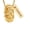 Gold, variant on Personalize Stainless Steel Tyre Pendant Necklace Urns for Cremation Ashes Keepsake Memorial Jewelry