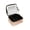 Beige, variant on Travel Makeup Case with LED Light, Portable Makeup Organizer, Removable LED Mirror with Adjustable Natural/Warm Light, 360° Rotation, 2000mAh Battery, 6 Removable EVA Partitions, Brush Holder