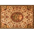 thumbnail image 1 of Ahgly Company Indoor Rectangle Animal Orange Traditional Area Rugs, 7' x 10', 1 of 1