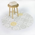 thumbnail image 2 of Mainstays Checkered Happy Face Youth Indoor Rug, 4x4, 2 of 6