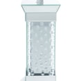 thumbnail image 5 of DecMode 30" Mirrored Silver Table Lamp with Cream Fabric Shade, 5 of 11