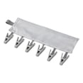 thumbnail image 2 of Portable Hanging Clothes Pegs, Foldable Travel Clothesline with 6 Clips for Socks & Underwear, 2 of 4