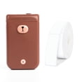 thumbnail image 1 of D30S Portable Thermal Label Maker with Bluetooth - 1000mAh Rechargeable Battery, 203DPI Resolution, Supports 6-15mm Labels, for Home Storage, Office, Journaling & Makeup; Includes 1 Roll DCRP1222-260, 1 of 7