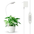 thumbnail image 1 of Lámpara LED para plantas Grow Lights SANSI para macetas, 10 W, paquete de 1 paquete, color blanco, 1 of 6