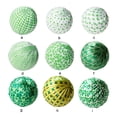 thumbnail image 4 of Wosthever 10 Uds. De bolas para el Día de San Patricio, tréboles colgantes, relleno envuelto en tela, búfalo, accesorios multiusos, Type6 NO6, 4 of 6
