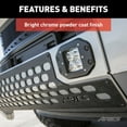 thumbnail image 6 of ARIES 2152100 AdvantEDGE Chrome Aluminum Truck Bull Bar with Lights, Select Toyota Tundra, 6 of 6