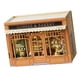 thumbnail image 4 of Mini casa de muñecas de madera, modelo de construcción de casa de muñecas, recuerdos de fiesta, novedad, regalo de cumpleaños Multicolor, Artesanías, 4 of 9