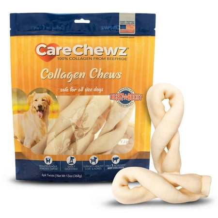 UPC: 0094983784200 | Pet Factory CareChewz Collagen Twist Keys Natural Flavor – 6-7   6 Count