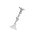 thumbnail image 1 of facefd Long Stand Metal Candle Tea Light Holder Candlestick Flower Vase White-M, 1 of 6