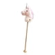 thumbnail image 5 of Caballo de palo de peluche con palo de madera, 5 of 9