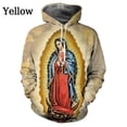 thumbnail image 3 of Sudadera con capucha con estampado 3D de la Virgen María para hombre, sudadera informal de manga larga con estampado de la Virgen cristiana, ropa de hombre de gran tamaño, 3 of 5