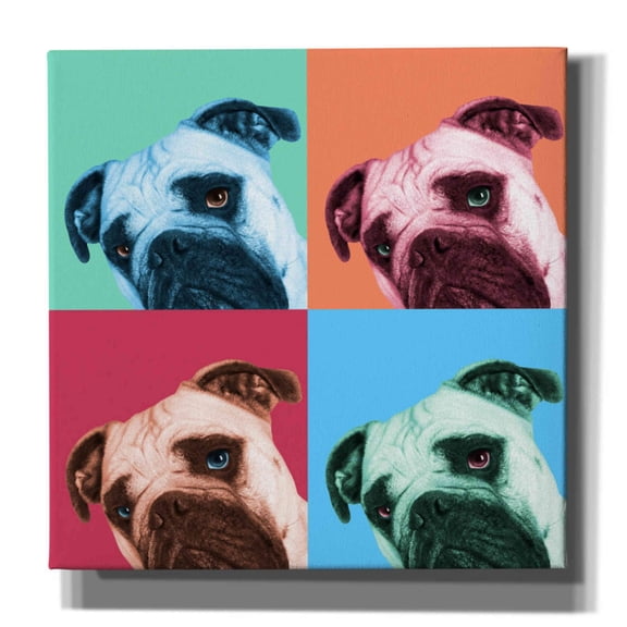 Epic Graffiti 'Que Pasa Pop' by Jon Bertelli, Canvas Wall Art, 12"x12"