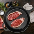 thumbnail image 4 of Z GRILLS Pre-Seasoned Cast Iron Skillet , Frying Pan - Safe Grill Cookware for indoor & Outdoor Use - Cast Iron Pan 10 Inch, 4 of 11