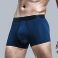 thumbnail image 2 of Vedolay Underpants For Men Cotton Mens Briefs Comfortable Underwear Pouch Breathable Fashionable Men's Underpants,Blue XXL, 2 of 4