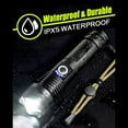 thumbnail image 6 of ZOUYUE IPX5 Waterproof LED 1000000 Lumens Flashlight, 6 of 7