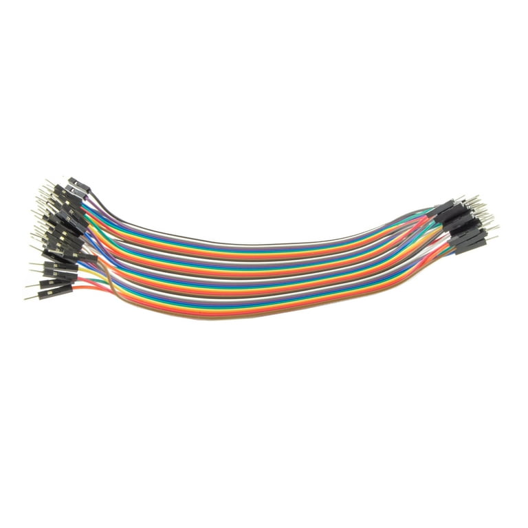 40 Pin Male To Male Jumper Wire Cable, 9 Long 