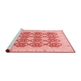 thumbnail image 2 of Ahgly Company Machine Washable Indoor Rectangle Oriental Red Traditional Area Rugs, 5' x 8', 2 of 4