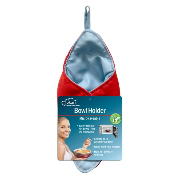 Jokari Microwavable Bowl Holder to Hold Hot Bowls from the Microwave 2 PK