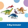 thumbnail image 4 of Learning Resources Jumbo Dinosaurs Set 2, Toddler Outdoor Toys, Animal Figurines, Ages 3+, 4 of 6