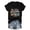 Black, variant on Womens Retired Graphic T Shirts Crewneck Short Sleeve This Girl Is Retired Letter Print Casual Tee Tops Funny Retirement Gift Shirts